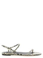 Staud Bicolor Cowhide Flat Sandals