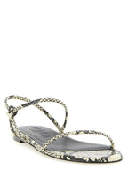 Staud Bicolor Cowhide Flat Sandals