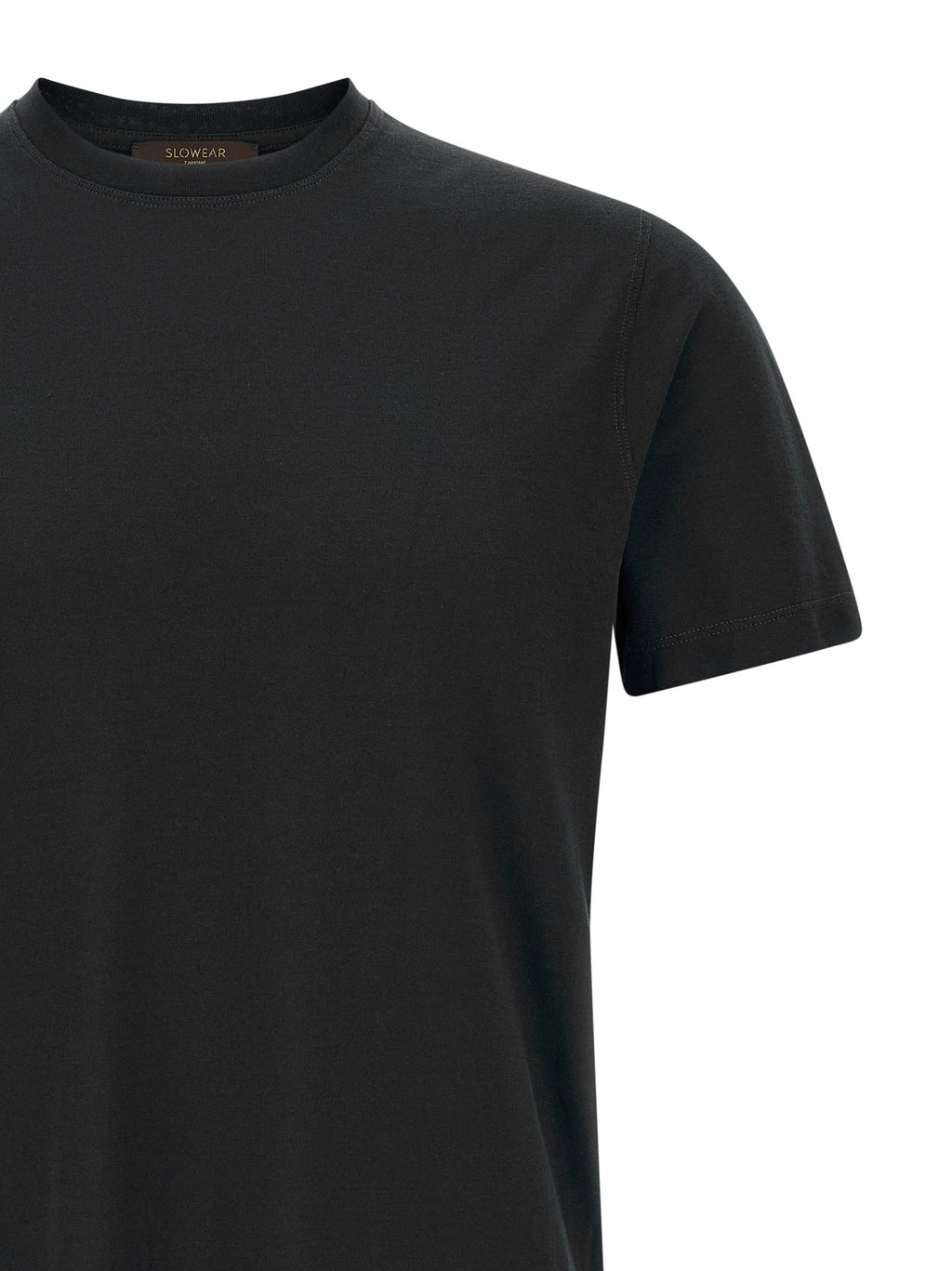 ZANONE Black Cotton T-Shirt