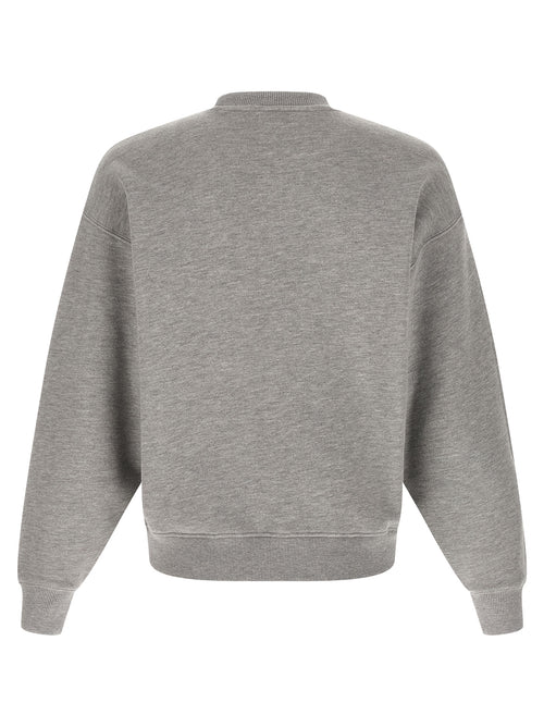 Autry Gray Cotton Sweatshirt