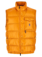 Moncler Grenoble Bicolor Polyester Sleeveless Jacket
