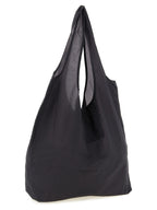 Gray Nylon Tote Bag