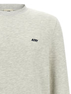 Autry Gray Cotton Sweatshirt