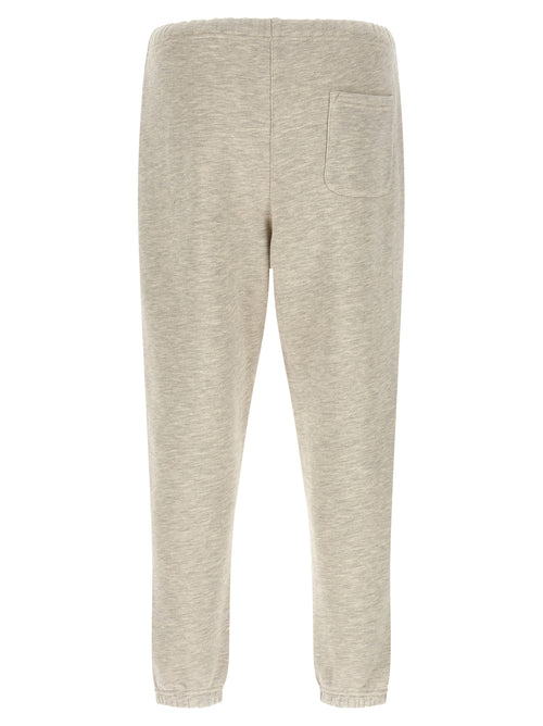 Autry Gray Cotton Joggers (Workout Pants)