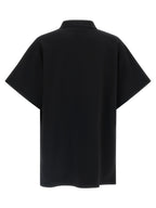 Balenciaga Black Cotton Polo Shirt