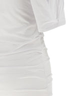 White Cotton Short Dress