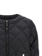 Max Mara Black Polyamide Full-Length Jacket