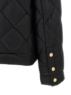 Max Mara Black Polyamide Full-Length Jacket
