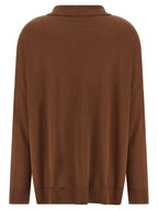 BE YOU Brown Cashmere Cardigan