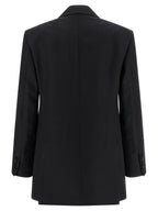 Alberto Biani Black Viscose Blazer