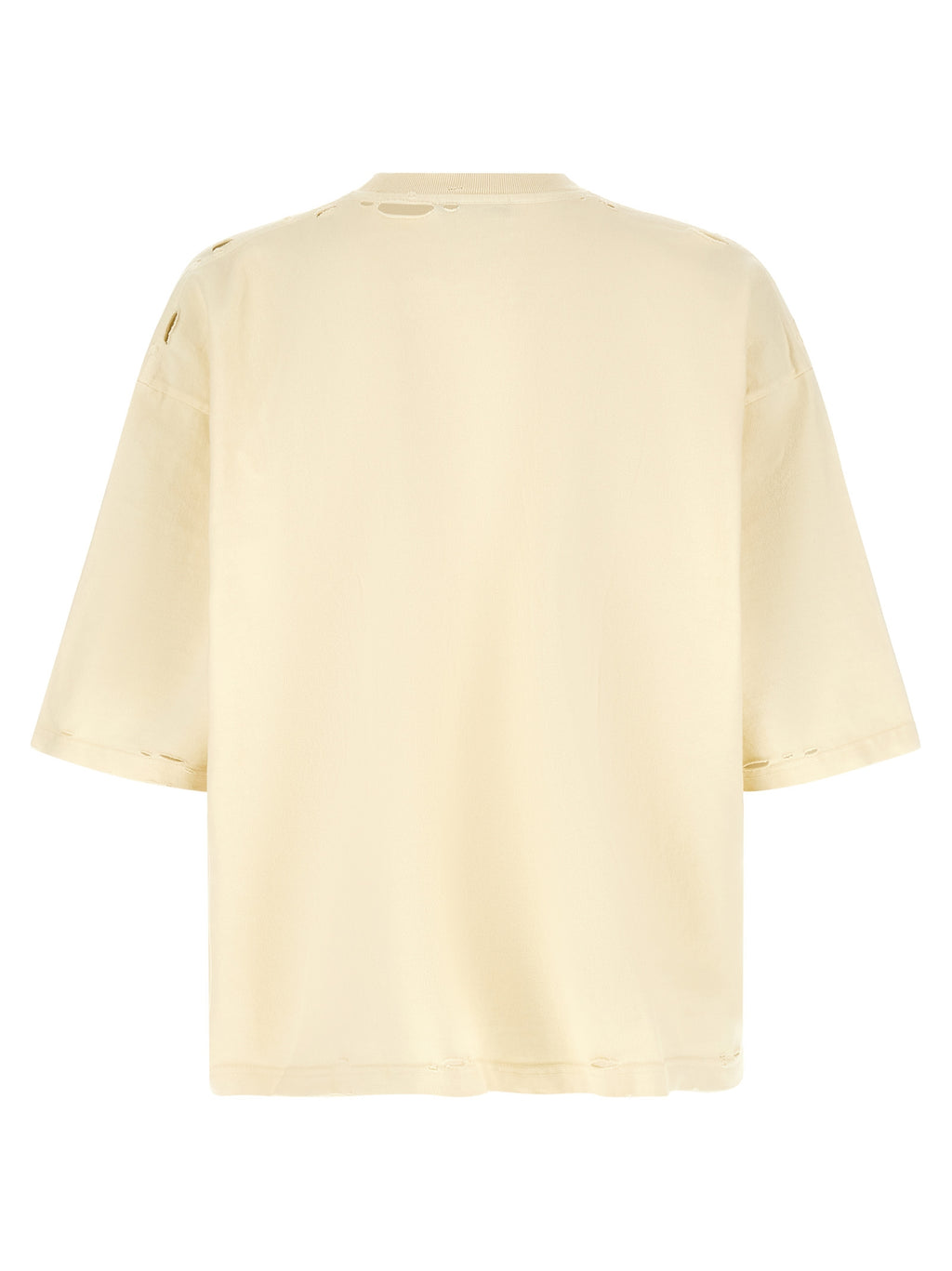 WILLY CHAVARRIA Beige Cotton T-Shirt