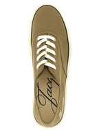 Jacquemus Bicolor Cotton Low Top Sneakers