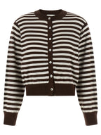 BE YOU Brown Cotton Cardigan