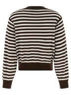 BE YOU Brown Cotton Cardigan