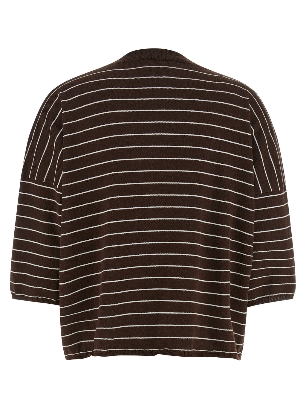 BE YOU Brown Cotton Cardigan