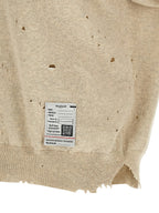 Maison Mihara Yasuhiro Beige Cotton Polo Shirt
