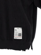 Maison Mihara Yasuhiro Black Cotton Polo Shirt