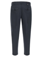 PT Torino Blue Linen Pants