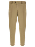 PT Torino Beige Linen Casual Pants