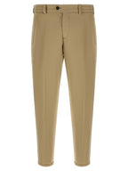 PT Torino Beige Linen Casual Pants