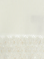 Ganni White Organic Cotton Sleeveless Jacket