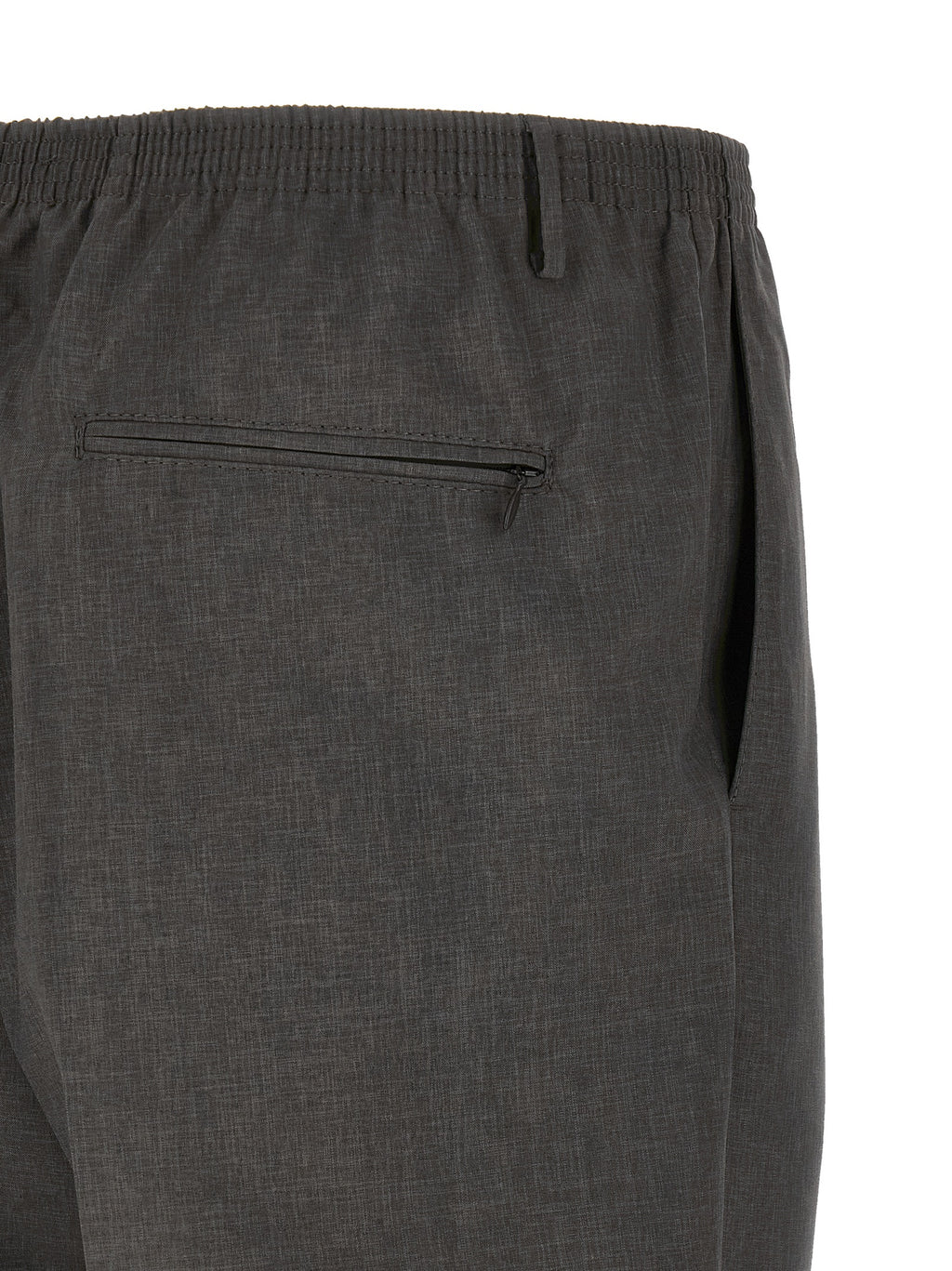 CELLAR DOOR Gray Polyester Casual Pants