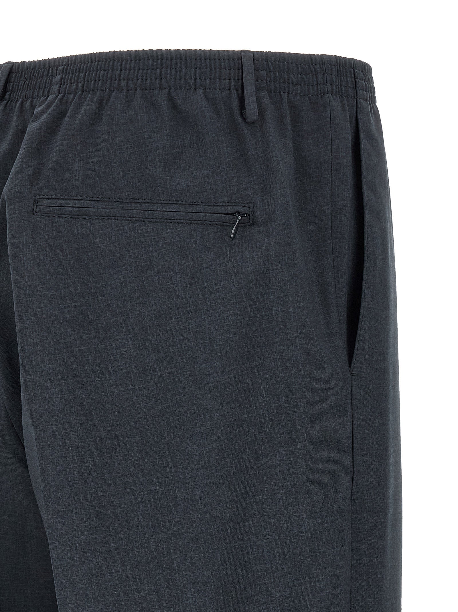CELLAR DOOR Black Polyester Casual Pants