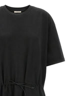 Haikure Black Cotton Long Dress