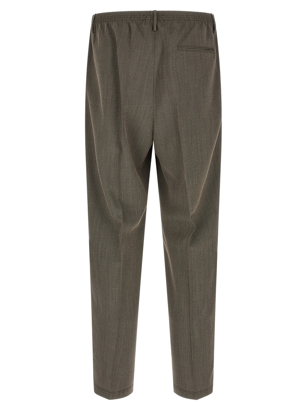CELLAR DOOR Brown Virgin Wool Casual Pants