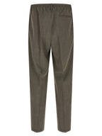 CELLAR DOOR Brown Virgin Wool Casual Pants