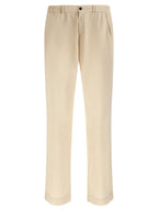 CELLAR DOOR Beige Cotton Casual Pants