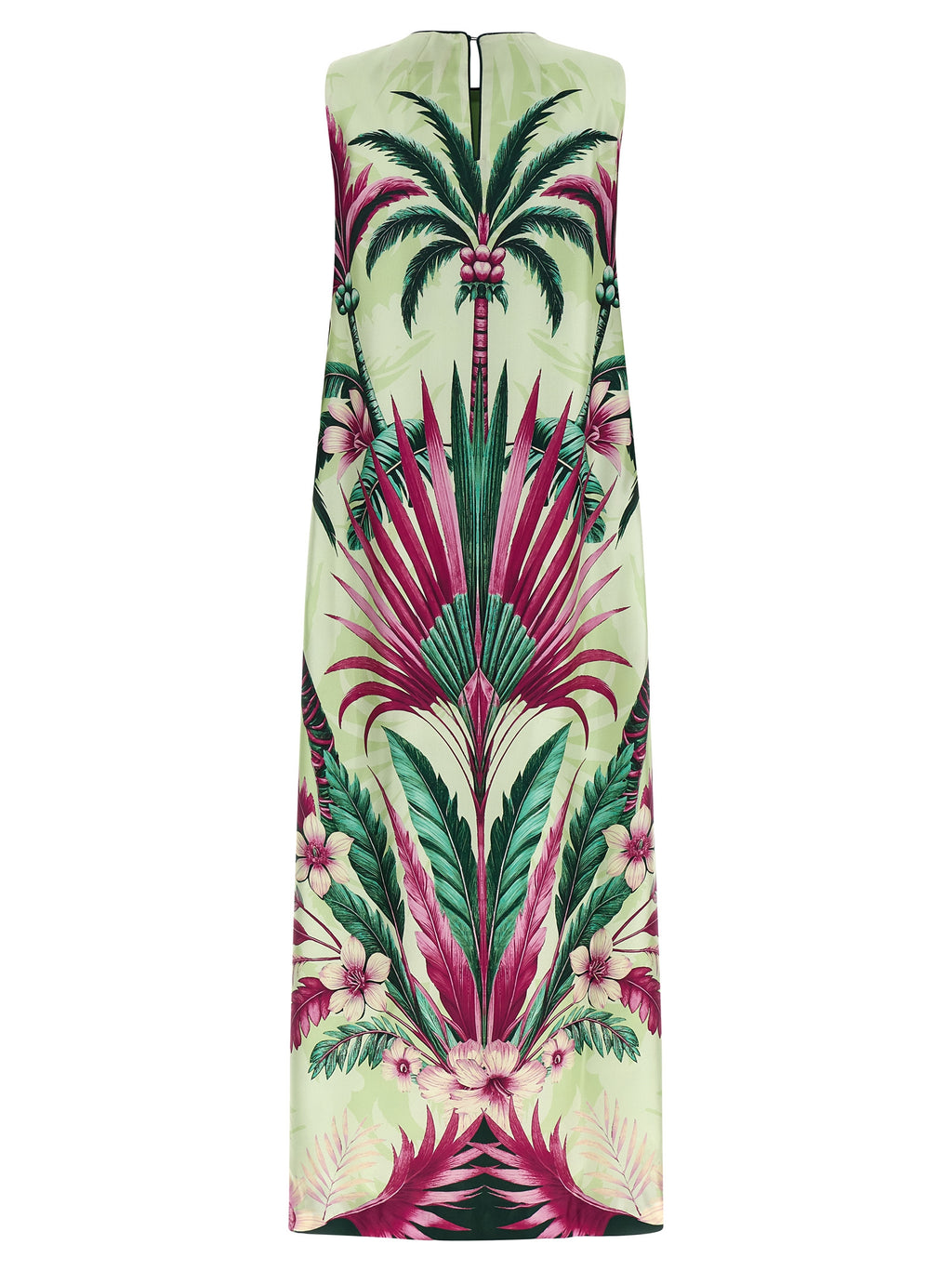 F.R.S. - FOR RESTLESS SLEEPERS Multicolor Silk Long Dress