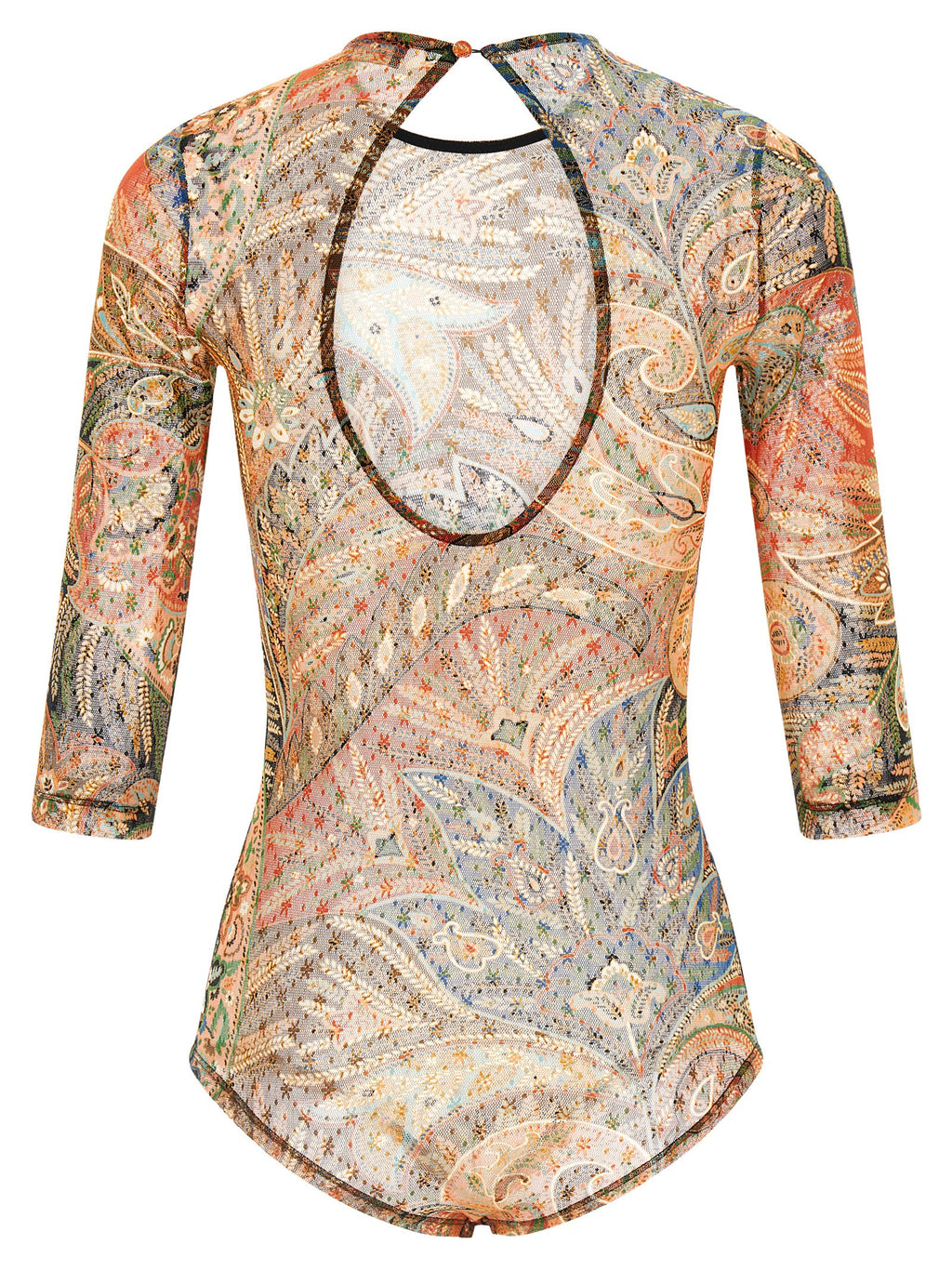 Multicolour Polyamide Bodysuit