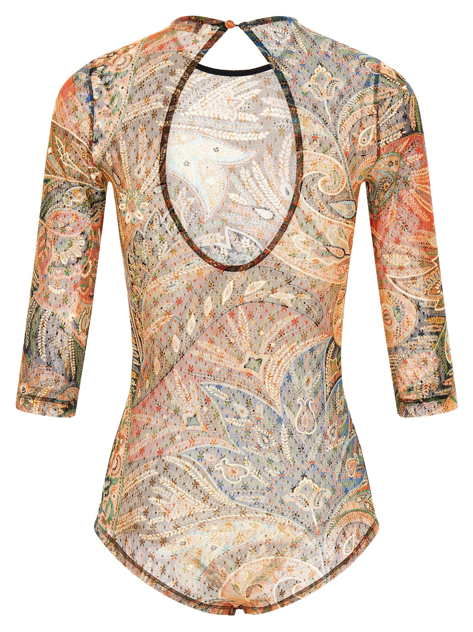 Multicolour Polyamide Bodysuit