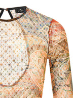 Multicolour Polyamide Bodysuit