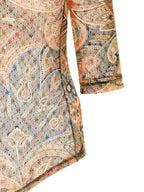 Multicolour Polyamide Bodysuit