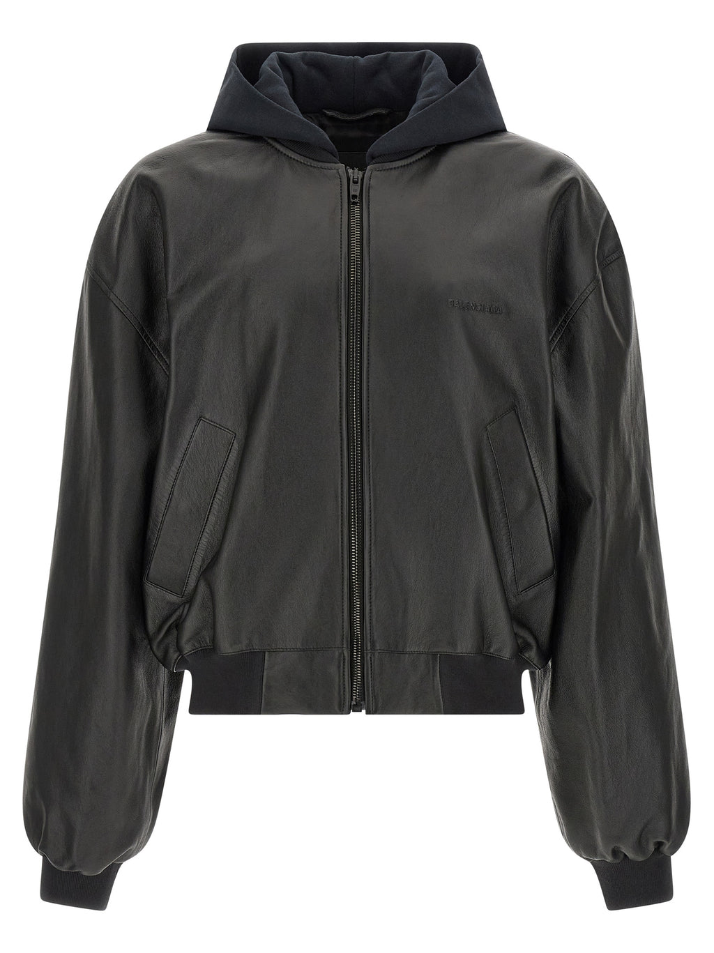 Black Lamb Leather Leather Jacket