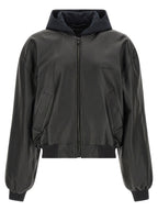 Black Lamb Leather Leather Jacket