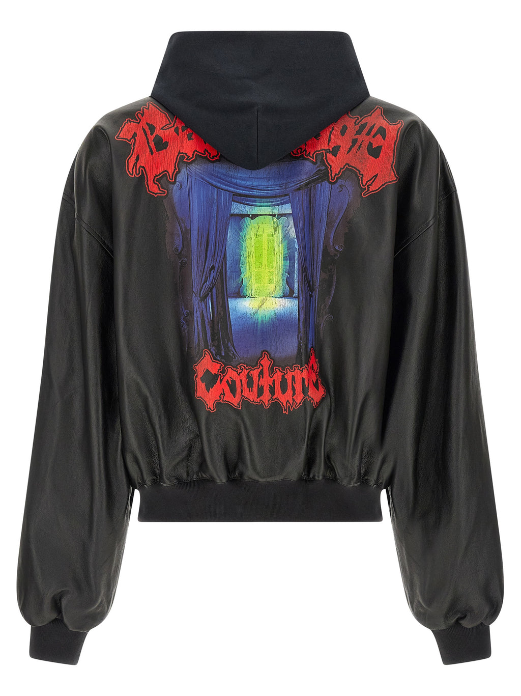 Black Lamb Leather Leather Jacket