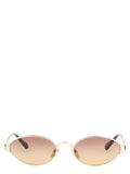 Mehrfarbige Metallsonnenbrille