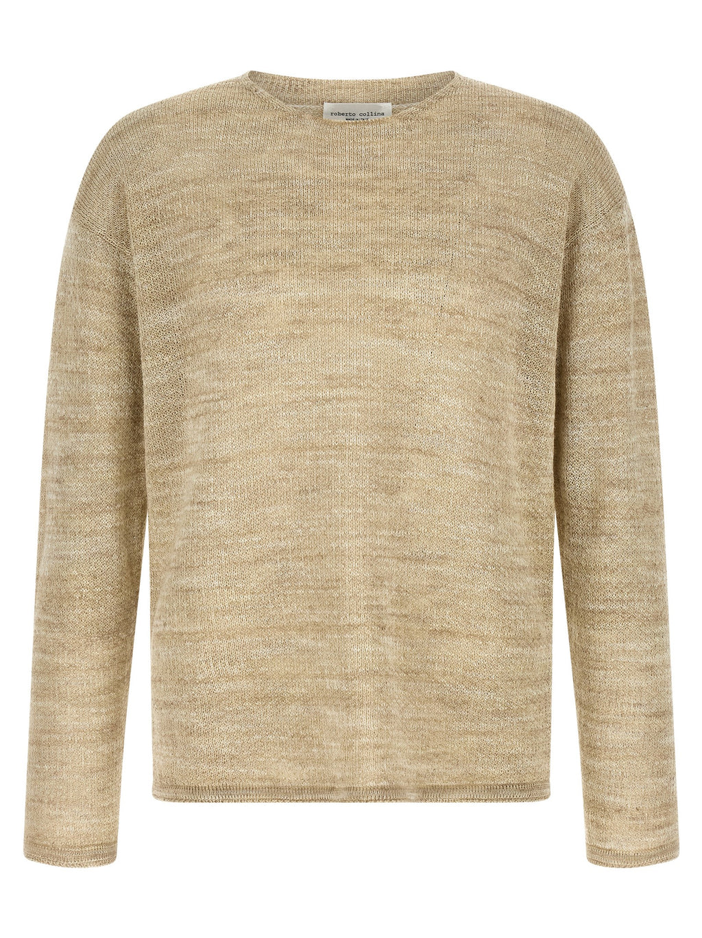Beige Baumwoll-Cardigan