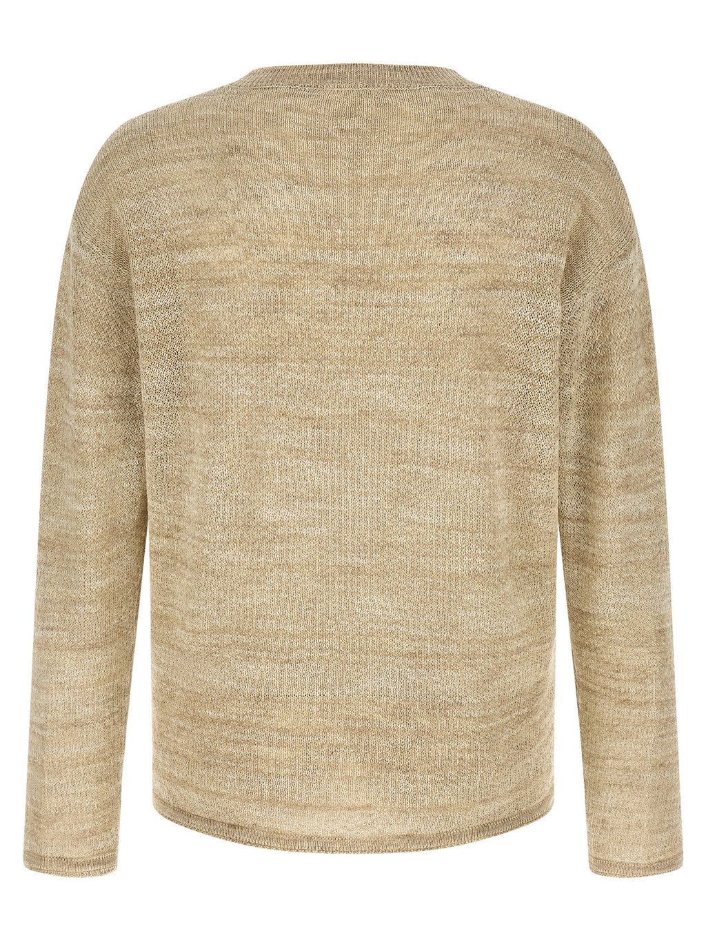 Beige Baumwoll-Cardigan