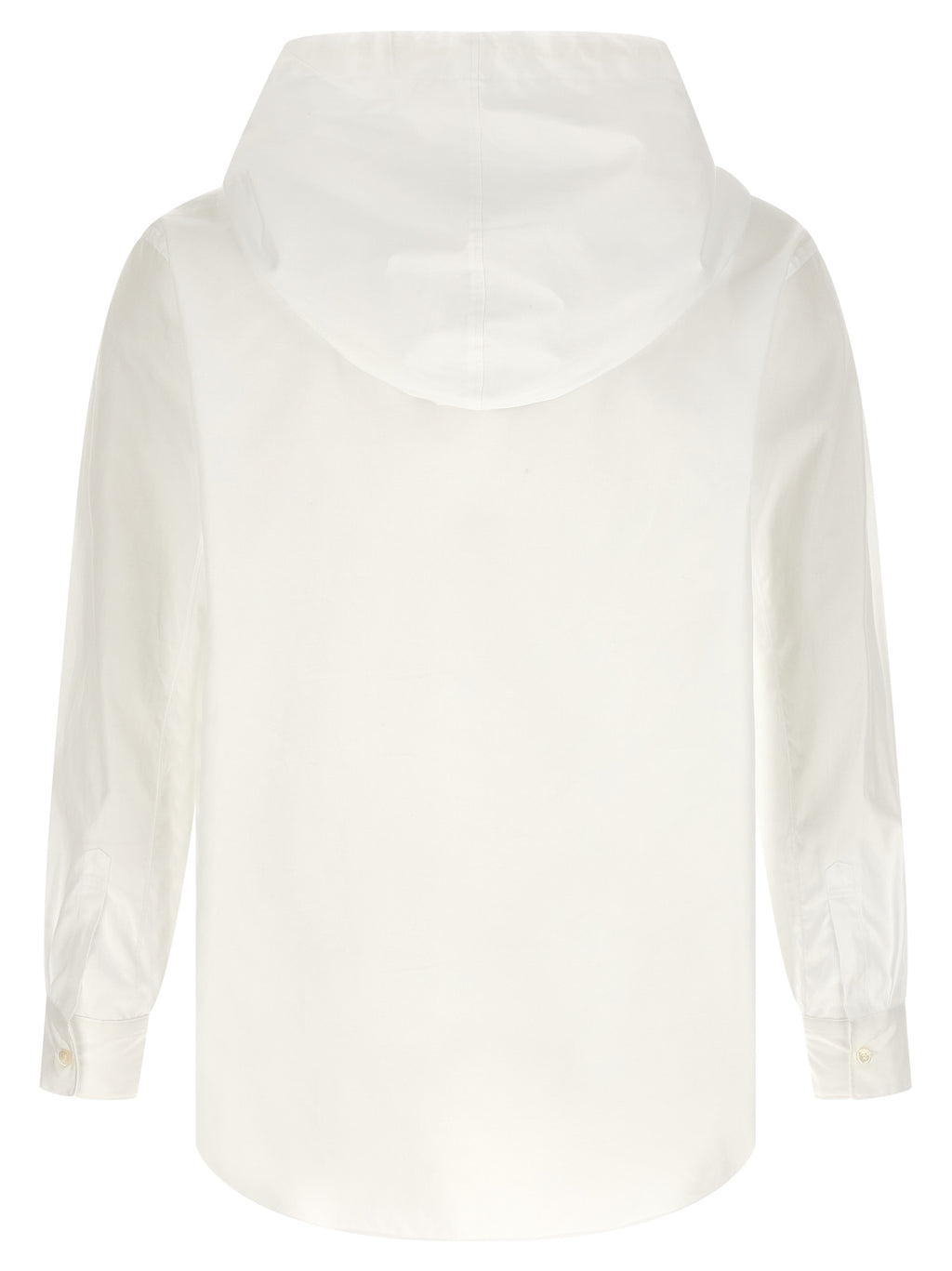 Weiße Baumwollbluse