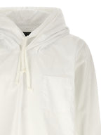 Weiße Baumwollbluse