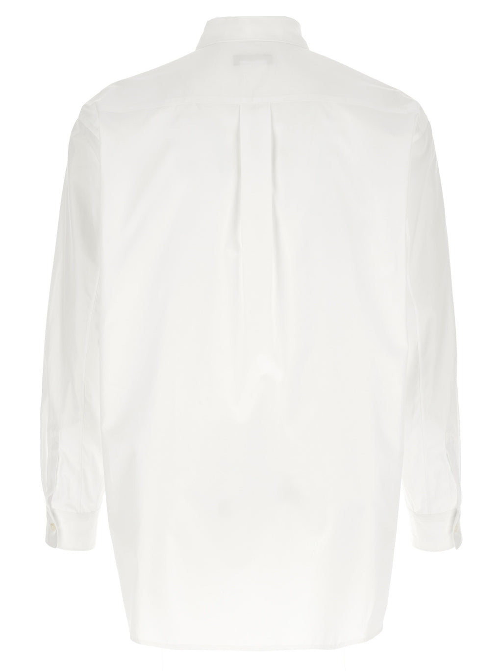 Weiße Baumwollbluse