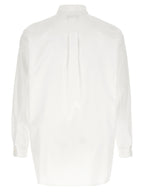 Weiße Baumwollbluse