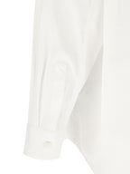 Weiße Baumwollbluse