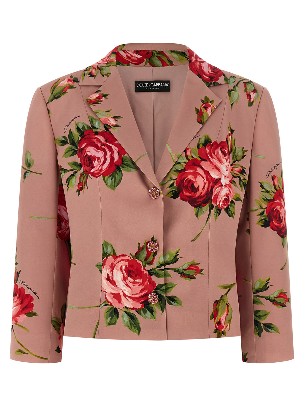 Multicolor Silk Blazer