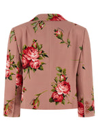 Multicolor Silk Blazer