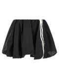 Y-3 Black Polyamide Long Skirt